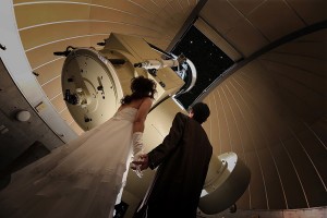 天文台で結婚式