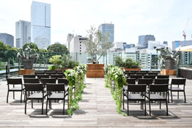 テラス 挙式